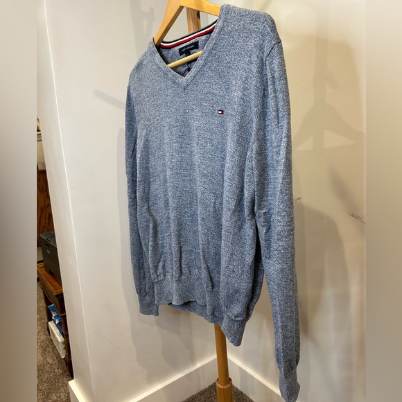 Light Blue Tommy Hilfiger Sweater - Picture 3 of 3